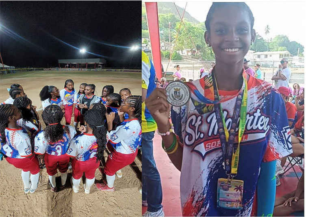 St. Maarten U12 softball team  reach semifinals in Puerto Rico 